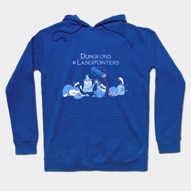 Dungeons & Laserpointers Hoodie by Queenmob